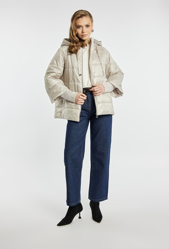 Lekka kurtka z pikowaniem