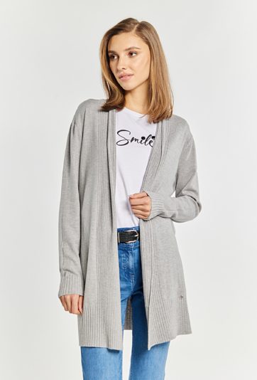 Kardigan z długim rękawem