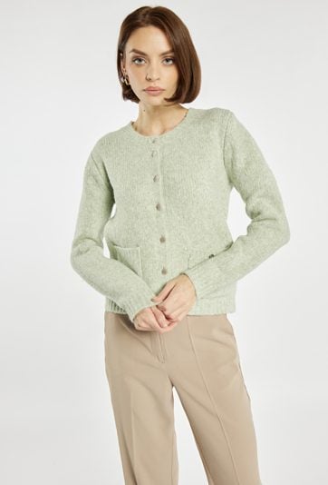 Rozpinany sweter damski