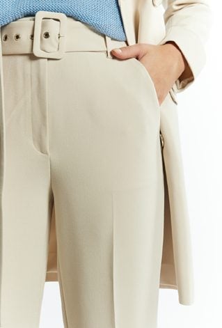 Eleganckie spodnie z paskiem