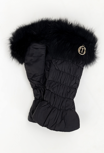 Damskie rękawiczki mitenki