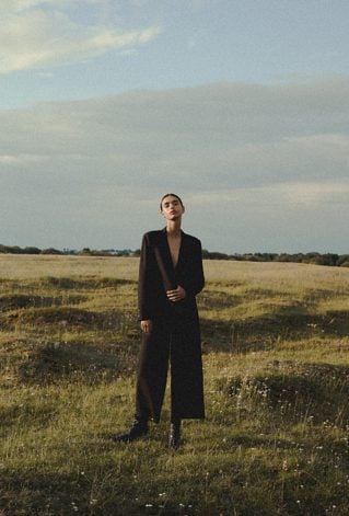 Spodnie o szerokim kroju