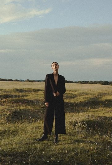 Spodnie o szerokim kroju