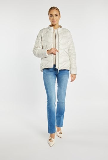 Lekka pikowana kurtka