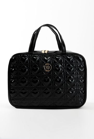 Duża kosmetyczka z logo marki Monnari