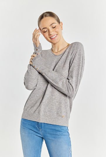 Casualowy sweter damski