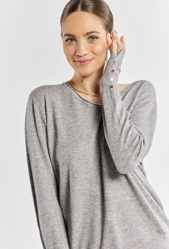 Casualowy sweter damski