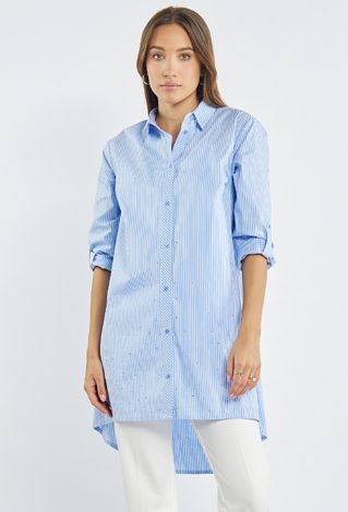 Dłuższa koszula damska