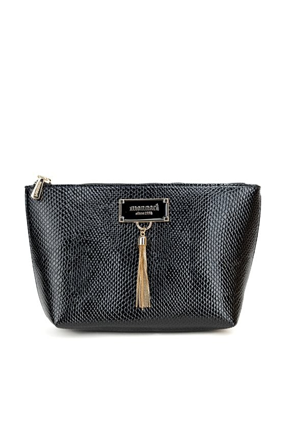 Kosmetyczka damska ze zdobieniem