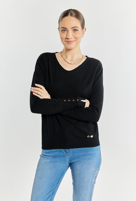 Casualowy sweter damski