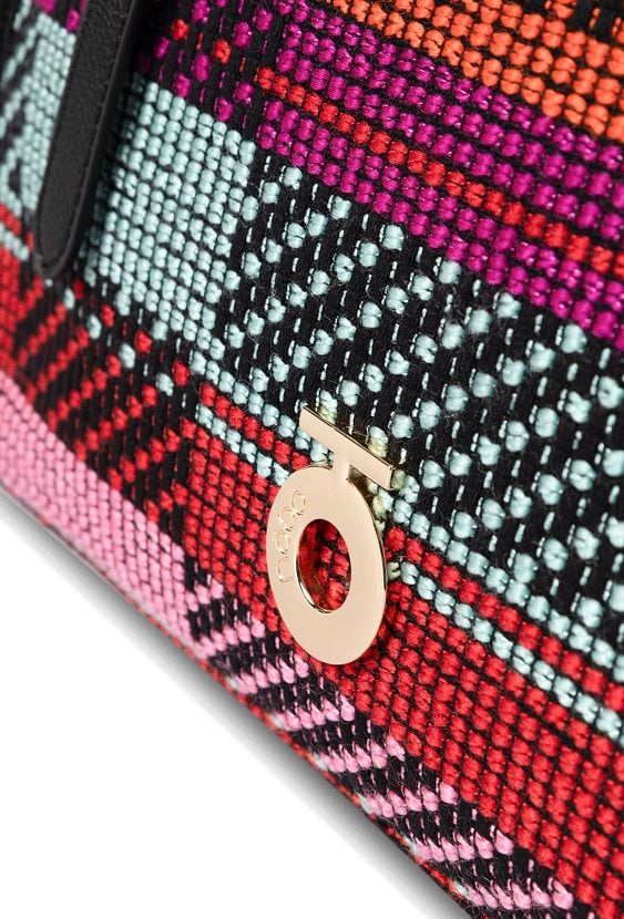 Letnia shopperka Nobo z plecionką