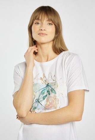 T-shirt z bawełny