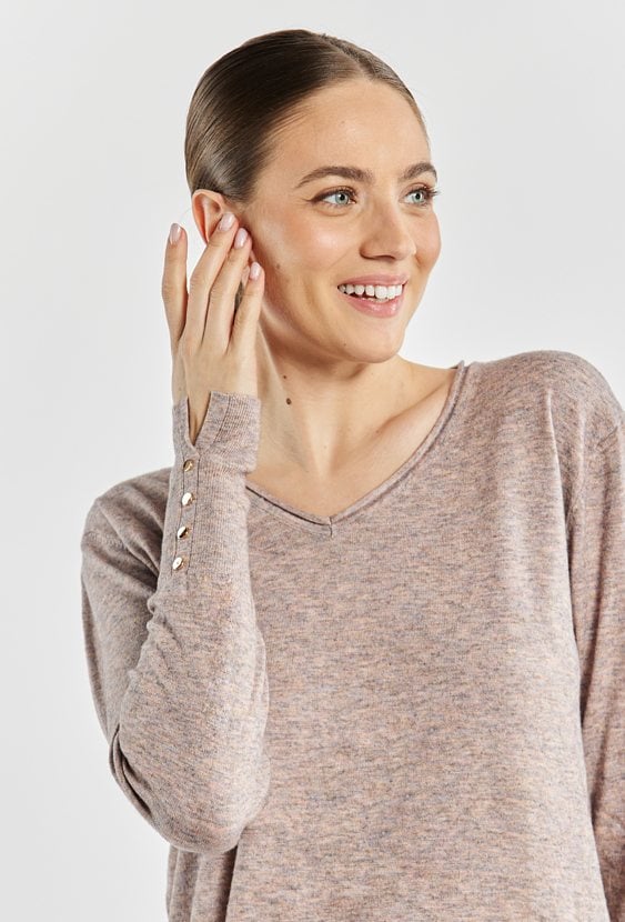 Casualowy sweter damski