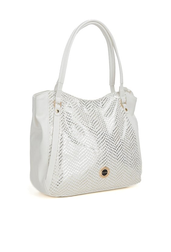 Duży shopper z wzorem