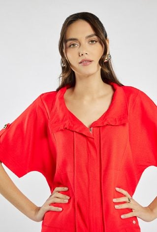 Bluza w intensywnym odcieniu