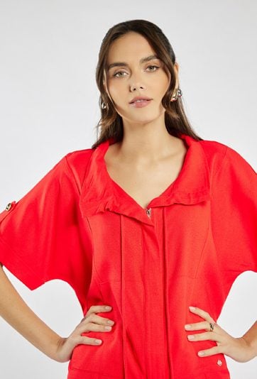 Bluza w intensywnym odcieniu