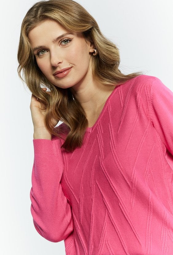 Sweter damski z wiskozy