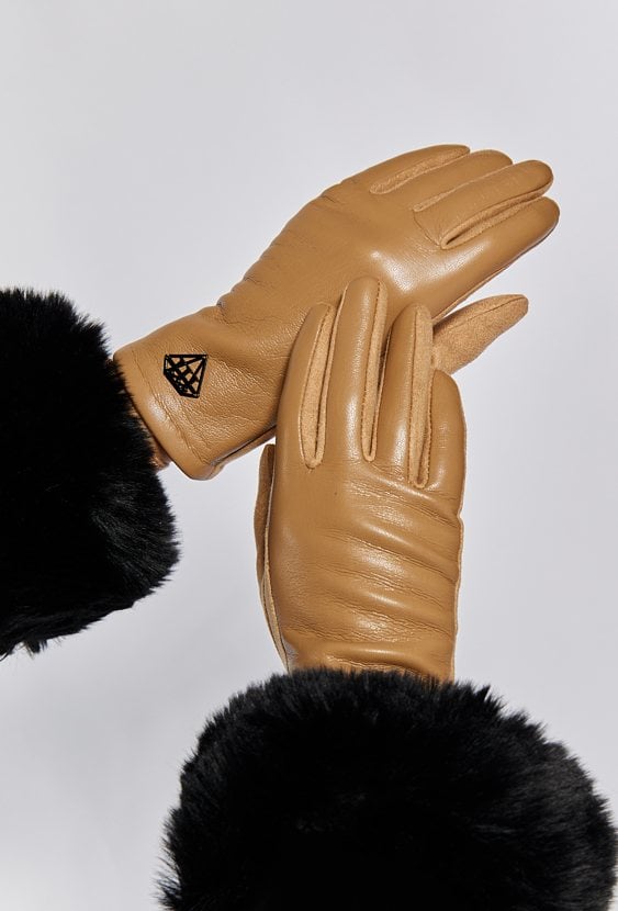 Klasyczne rękawiczki damskie