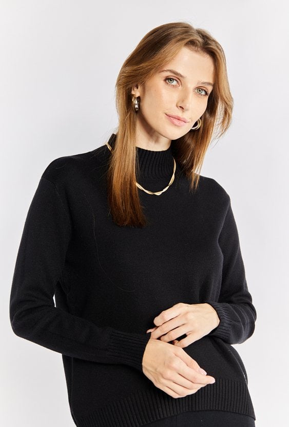 Klasyczny sweter damski