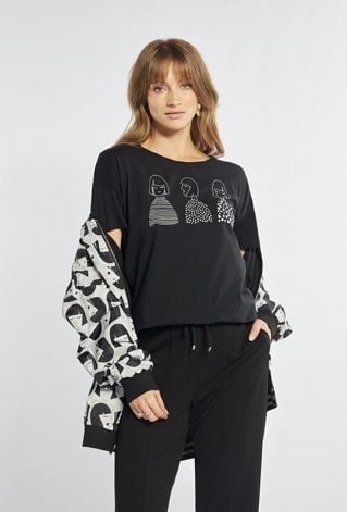 T-shirt z wzorem