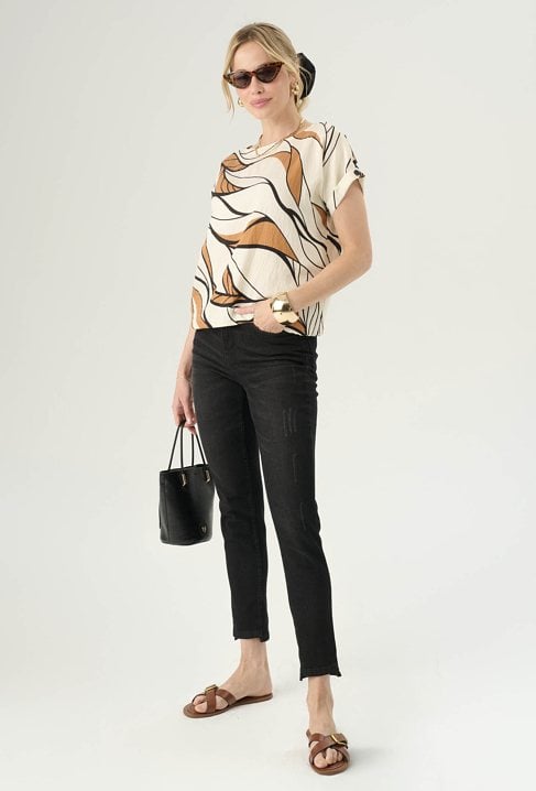 Bluzka z krótkim rękawem