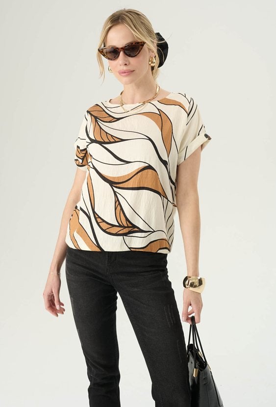 Bluzka z krótkim rękawem