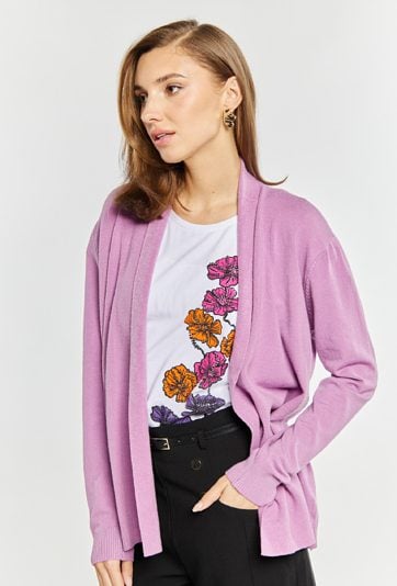 Krótki kardigan damski