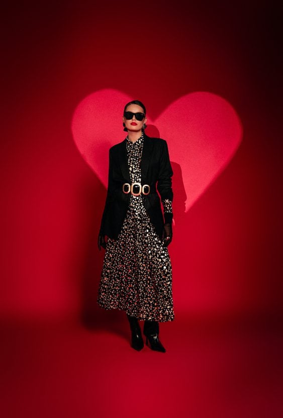 Wzorzysta koszula damska