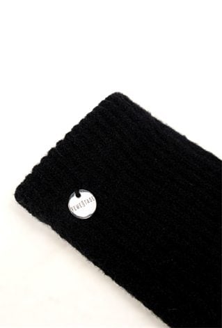 Czarne klasyczne rękawiczki