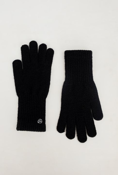 Czarne klasyczne rękawiczki