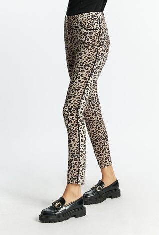 Wzorzyste spodnie damskie