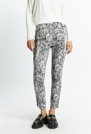 Wzorzyste spodnie damskie