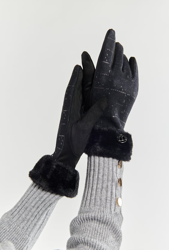 Rękawiczki z wzorem