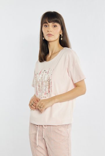 T-shirt ze wzorem