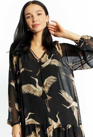 Sukienka o swobodnym kroju