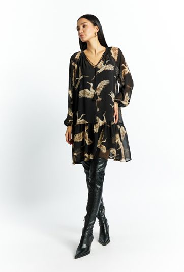 Sukienka o swobodnym kroju