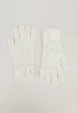 Rękawiczki z ozdobnym warkoczem