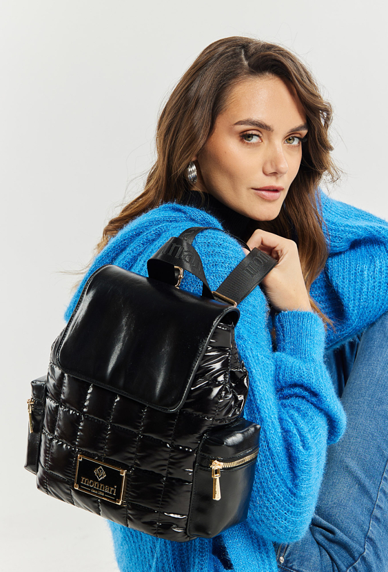 Plecak damski z klapą