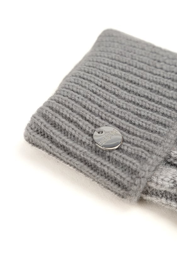 Rękawiczki z ozdobnym warkoczem