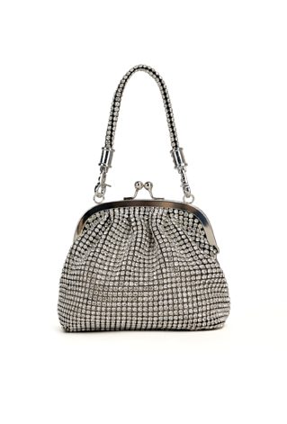 Wizytowa torebka z połyskiem