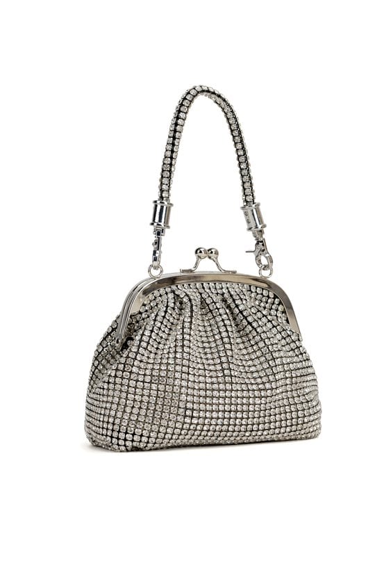 Wizytowa torebka z połyskiem