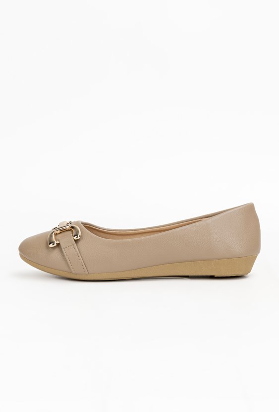 Taupe baleriny NESSO