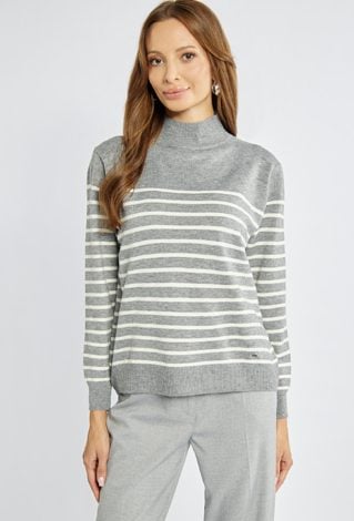 Sweter damski z półgolfem