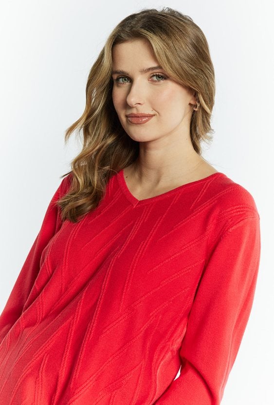 Sweter damski z wiskozy