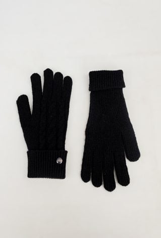 Rękawiczki z ozdobnym warkoczem