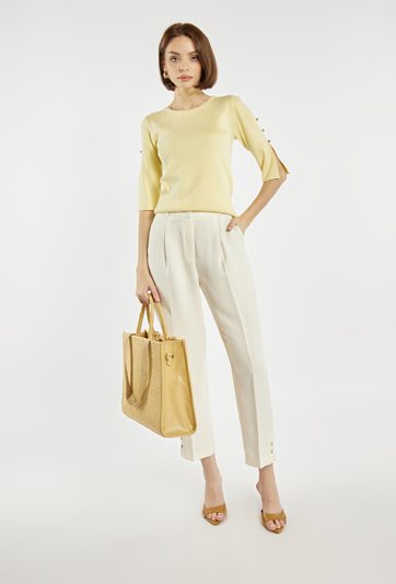 Duży koszyk z podwójnymi rączkami