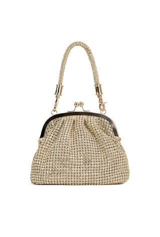 Wizytowa torebka z połyskiem