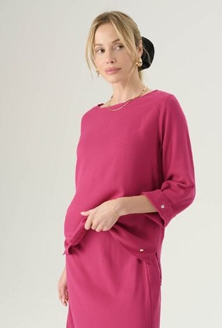 Bluzka z tkaniny wiskozowej