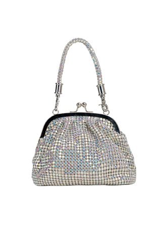 Wizytowa torebka z połyskiem