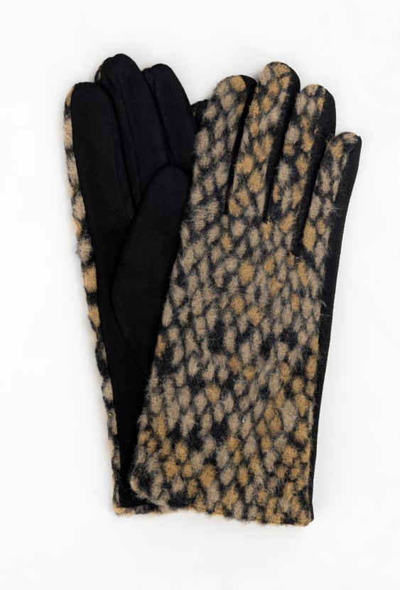 Rękawiczki damskie z wzorem